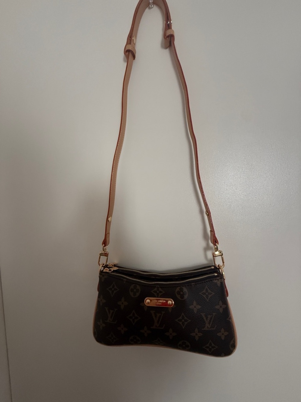 Louis Vuitton Monogram Mini Crossbody in Brown and Tan